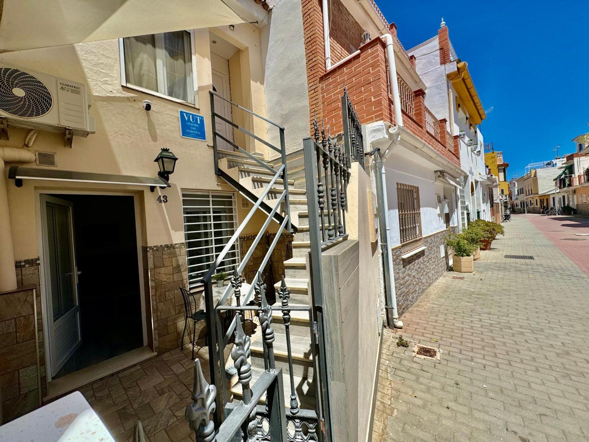 Premium Malaga Beach With Terrace Exterior foto